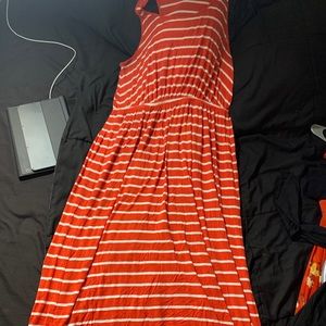 Plus sized maxi dress